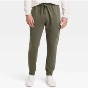 Goodfellow & Co Men’s fleece joggers Olive size M